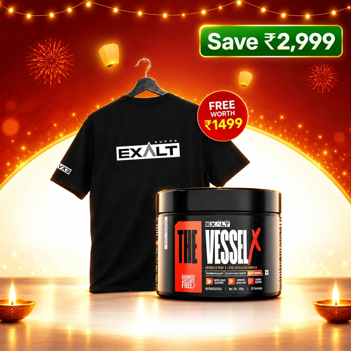 Vessel X + Tshirt Combo