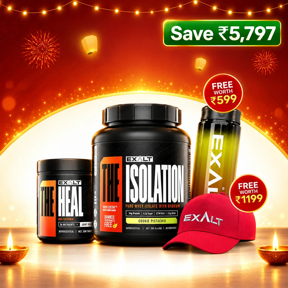 Rapid Recovery Combo + Cap & Shaker