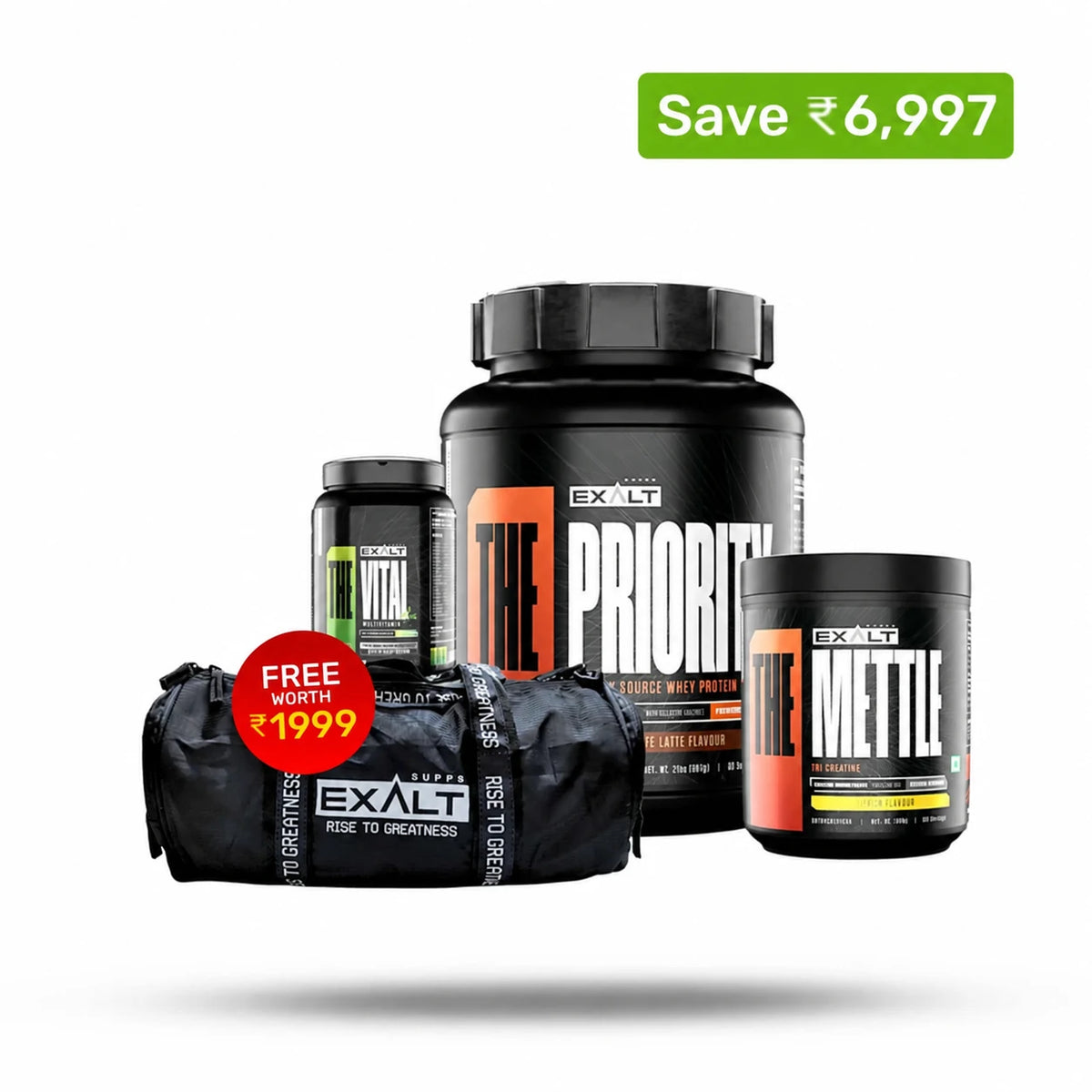 Strength,Vitality & Performance Combo + Gym Bag