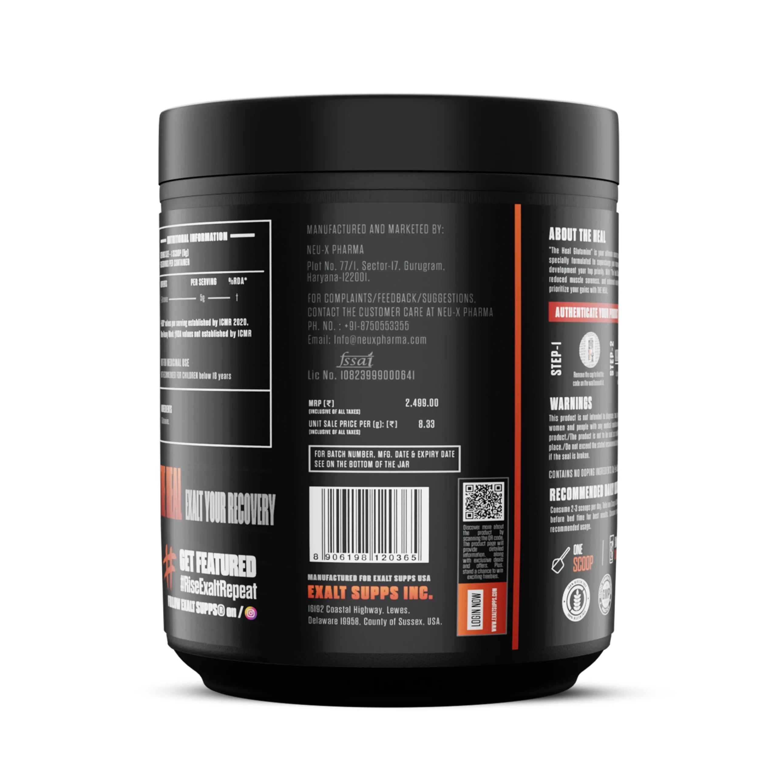 The Heal L Glutamine
