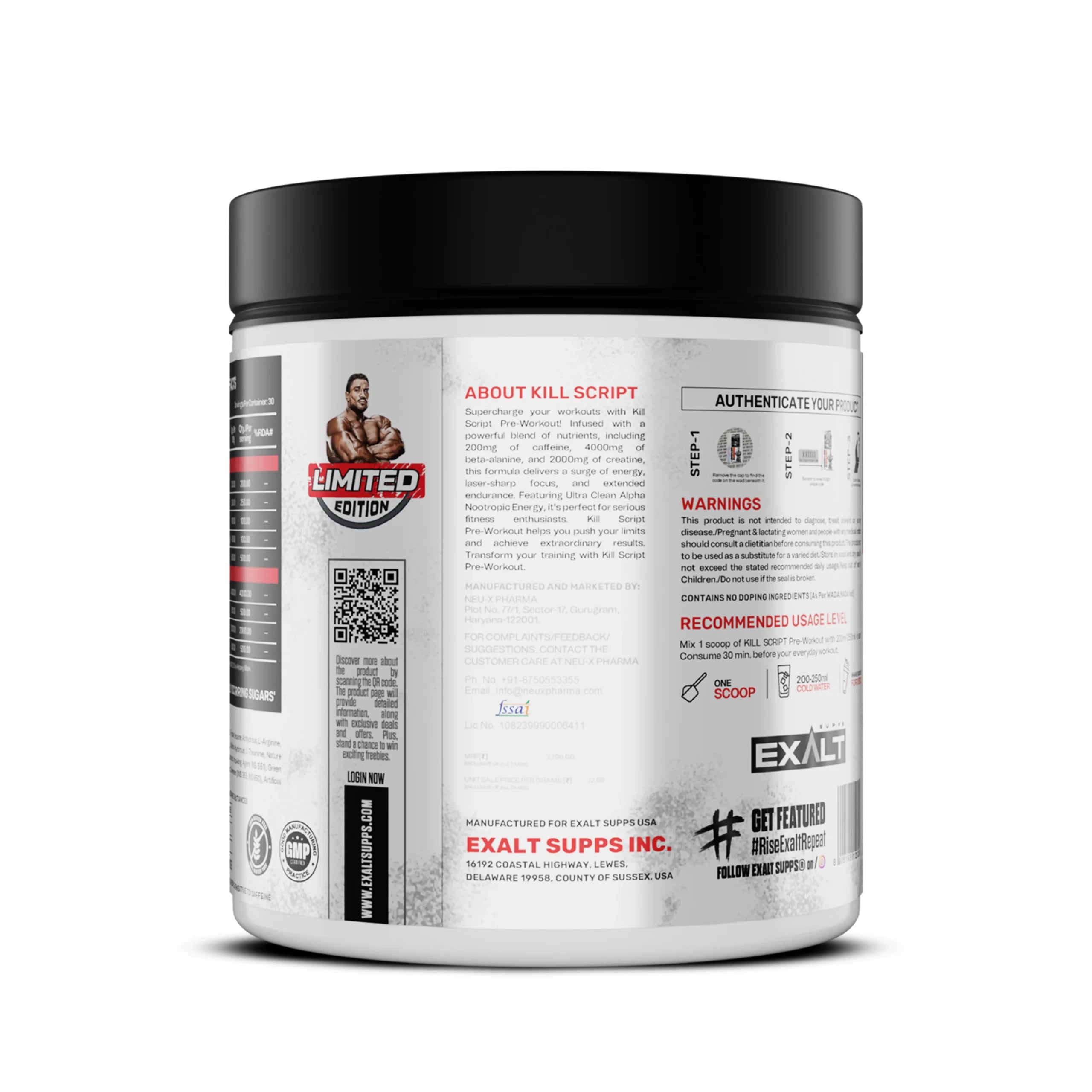The Kill Script Preworkout