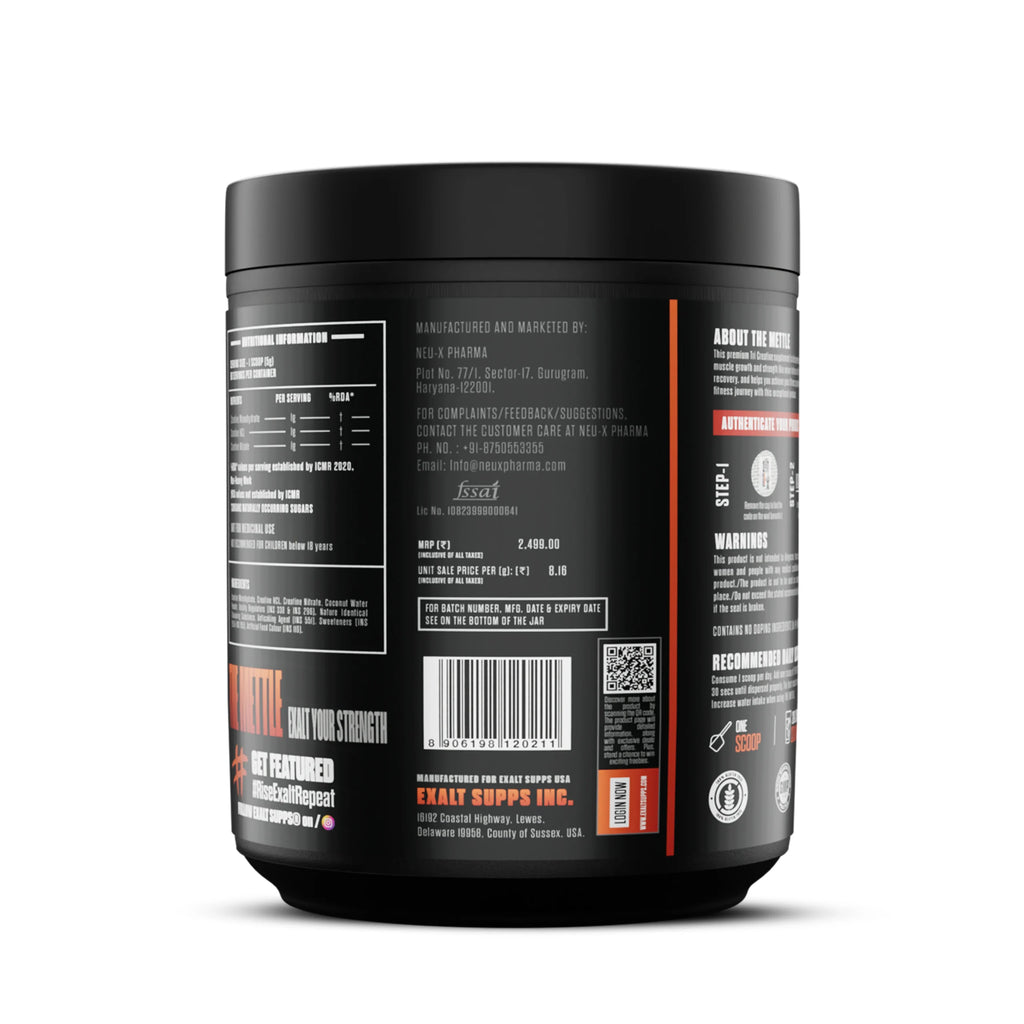 The Mettle Tri Creatine