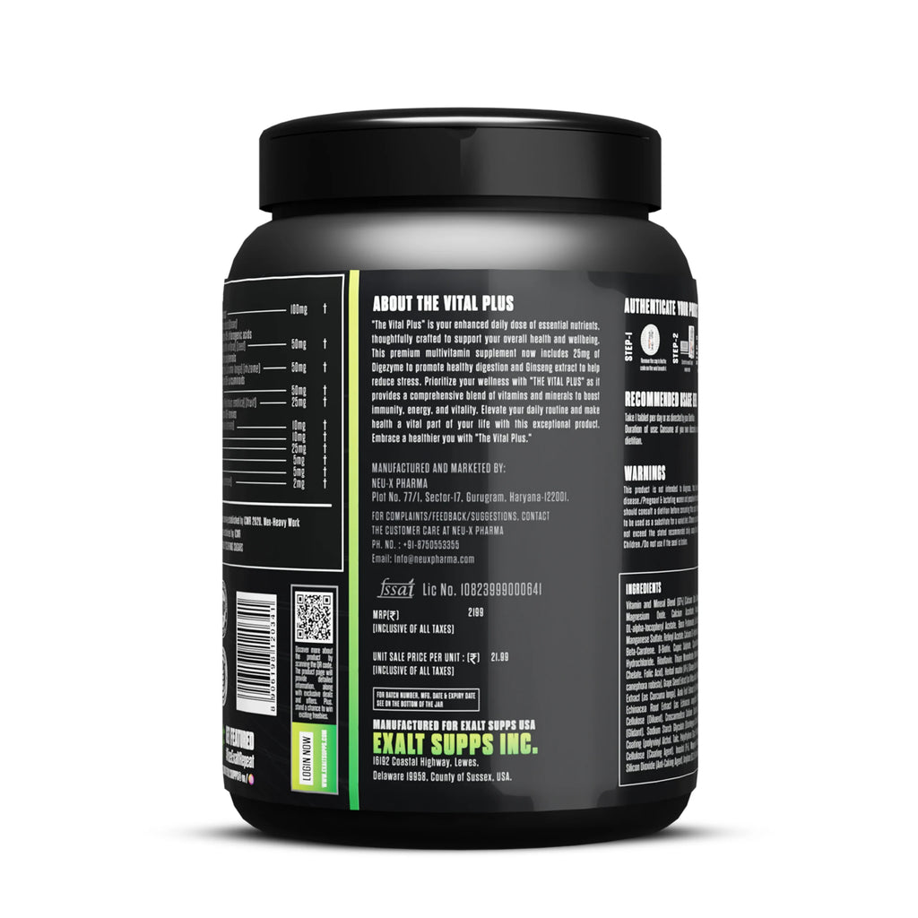 The Vital Plus Multivitamin
