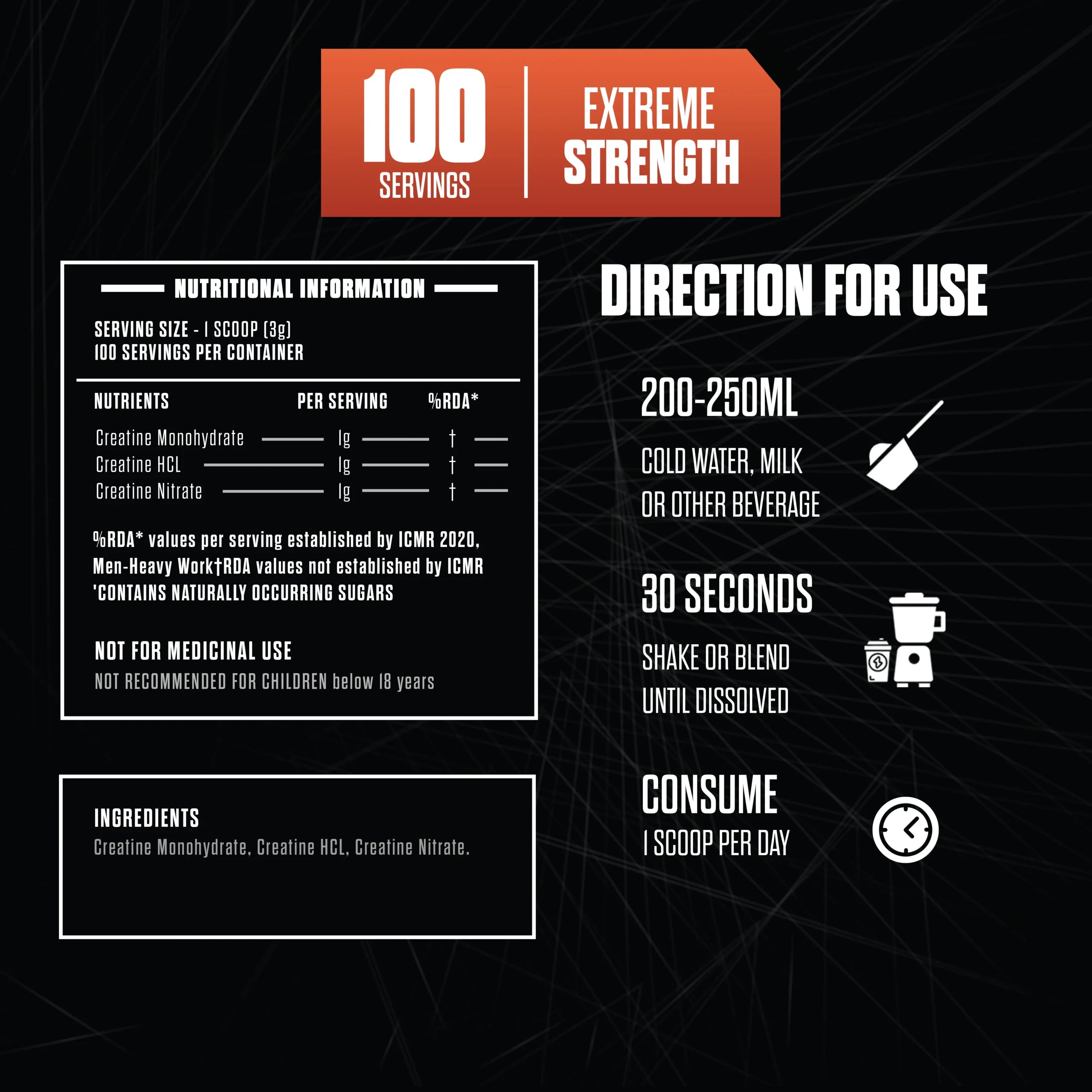 The Mettle Tri Creatine