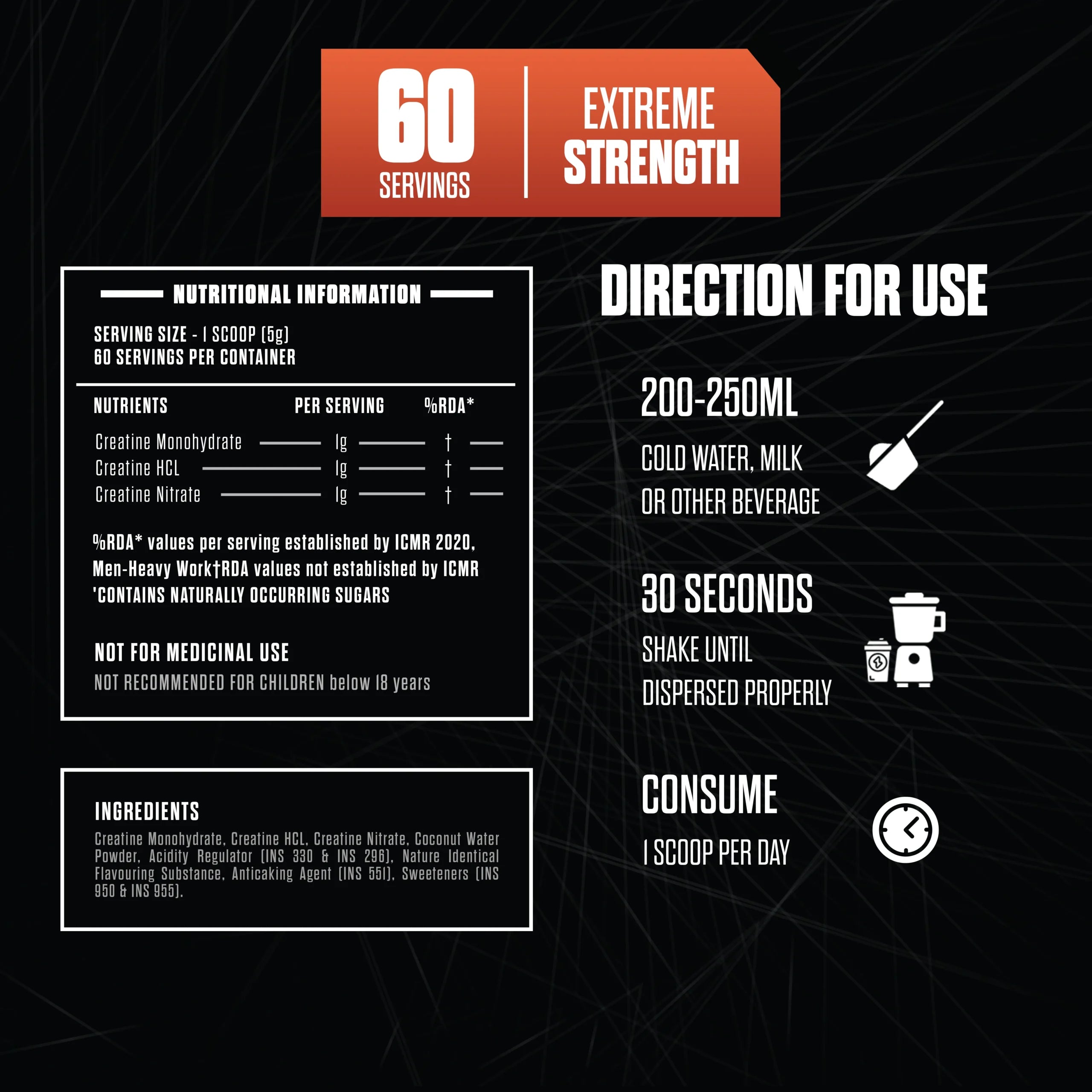 The Mettle Tri Creatine