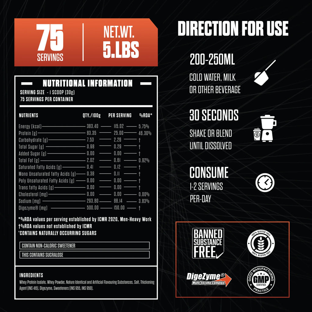 The Isolation Pure Whey Protein Isolate