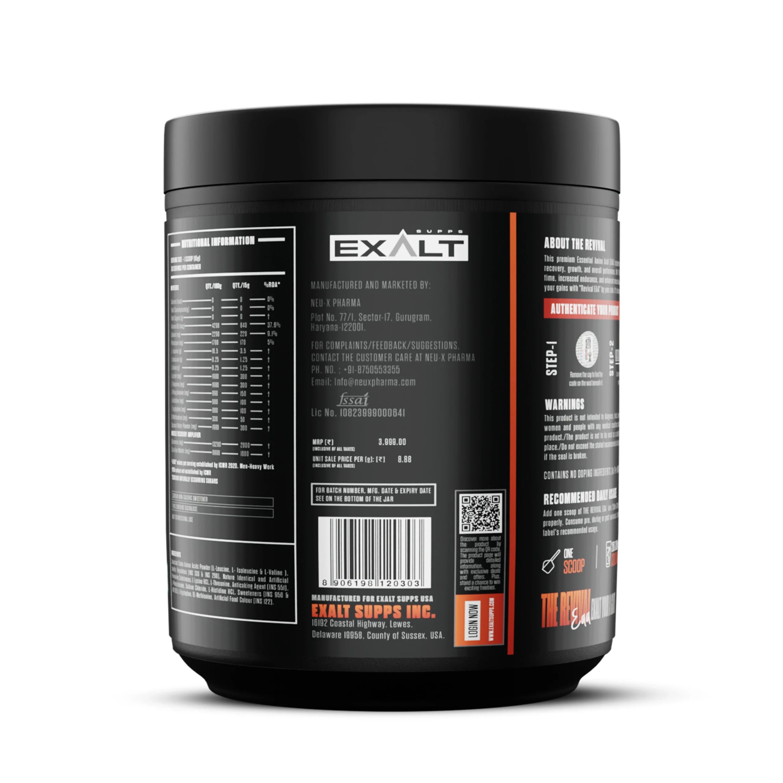 The Revival EAA (Essential Amino Acid )