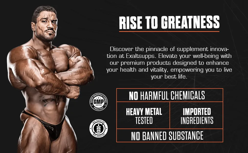 Exalt Supps brand quality by Roelly Winklaar