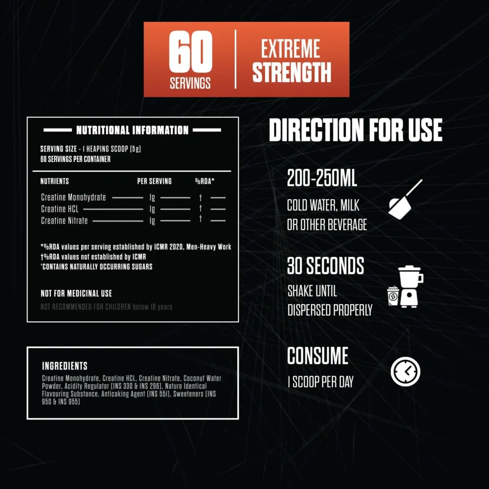 nutritional information and the right direction for use of the mettle-exaltsupps