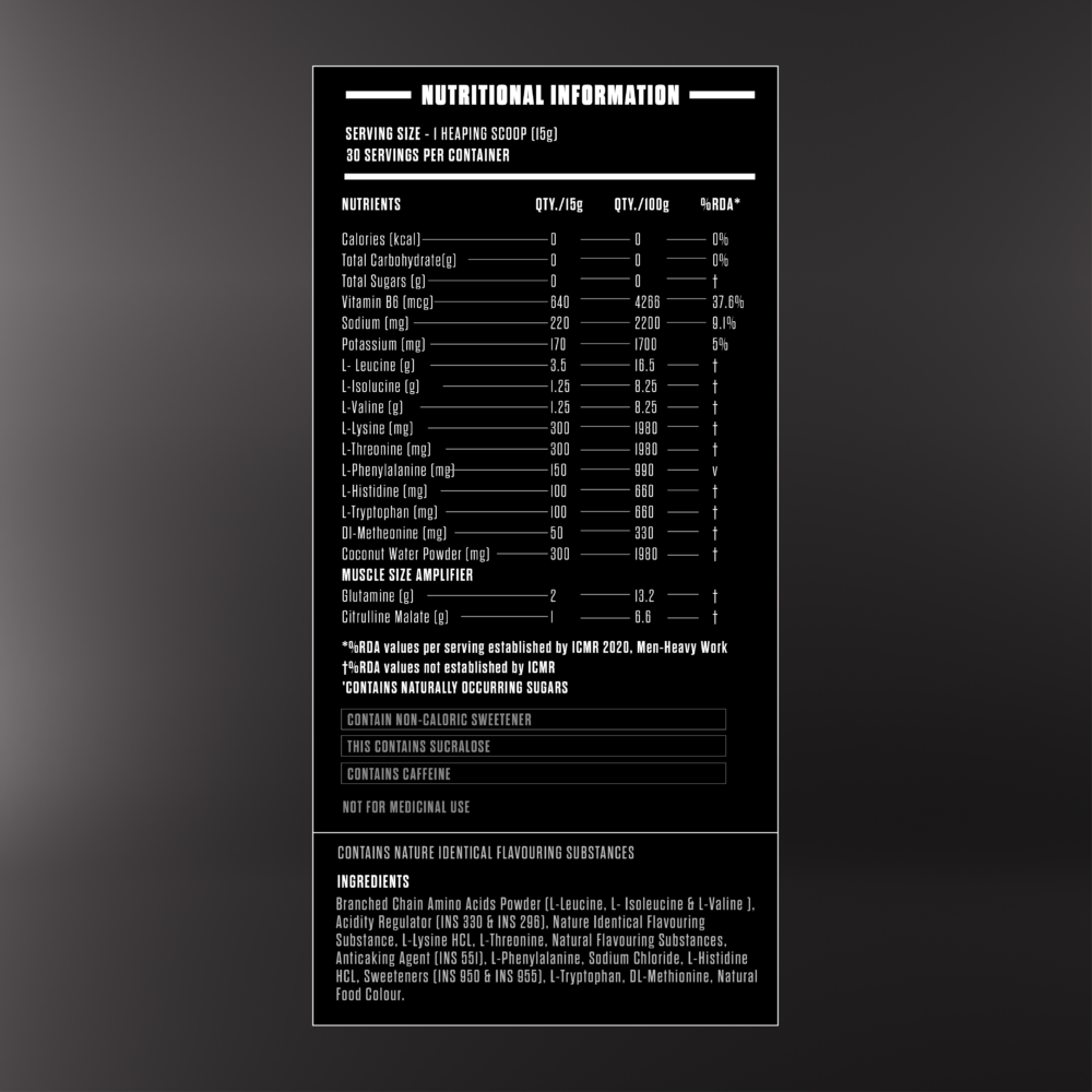 Nutritional information and the right direction for use of The Revival