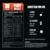 nutritional information and the right direction for use of the xplode pre-workout by exaltsupps