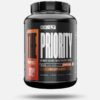 5.29lbs jar of The Priority whey protein caffe latte flavor