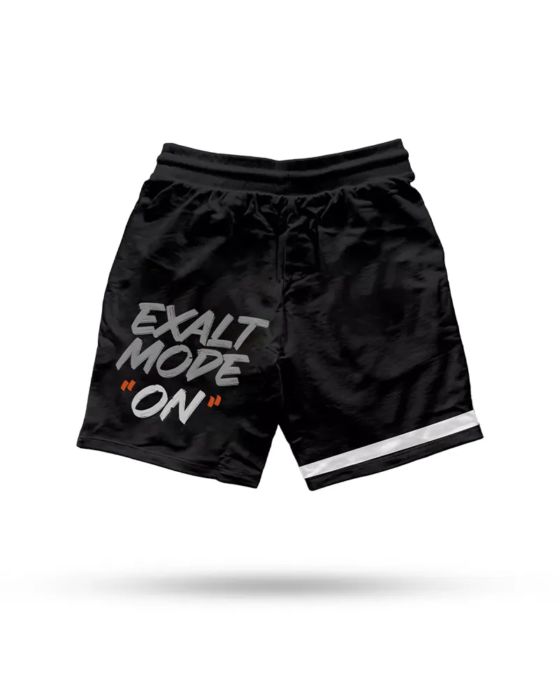 Exalt Supps black Gym Shorts